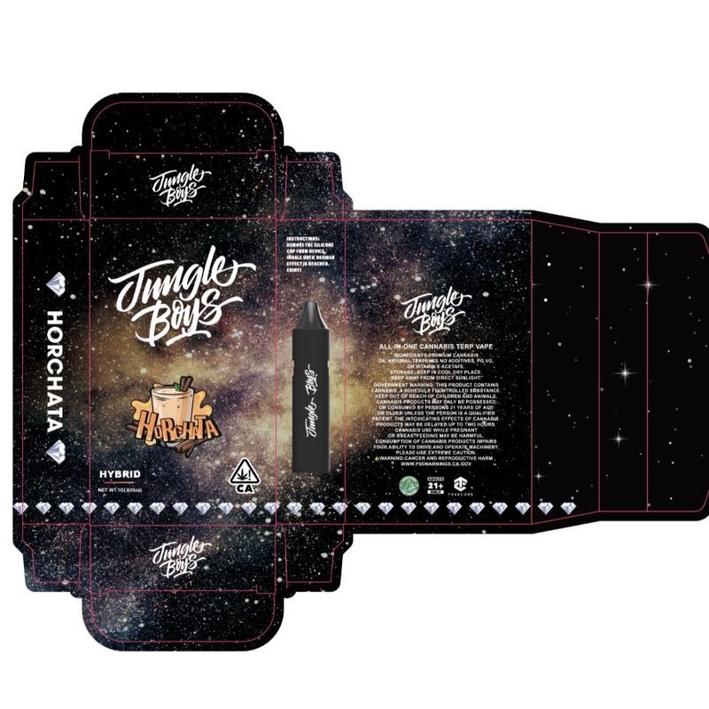 Jungle Boys 1g Disposable (Black Edition) — Starry Sky Packaging